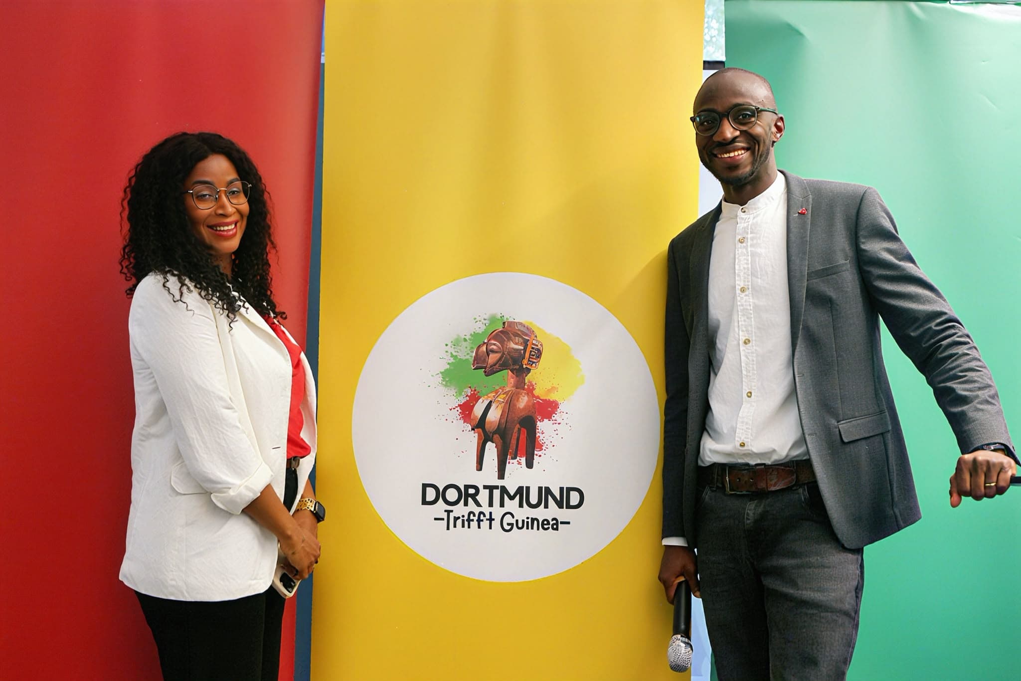 DGK e.V. board members at the "Dortmund meets Guinea" culture week